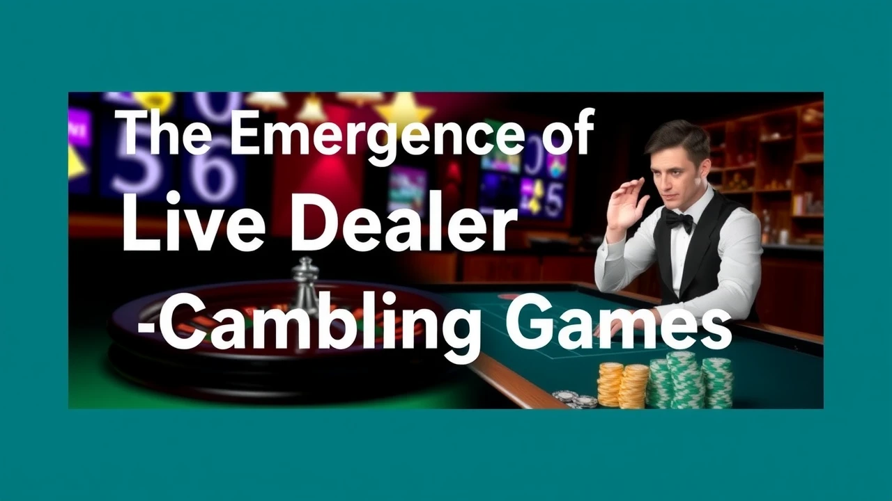 The Emergence of Live Dealer Online Casino Gambling Games